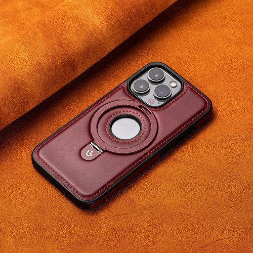 Sa De Funda De Cuero Invisible Para iPhone Funda Cuero Magnética
