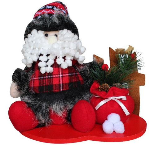 Boneco Decorativo Do Papai Noel Para Pé De Arvore De Natal