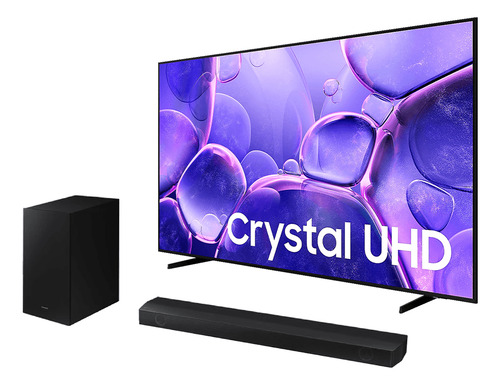 Samsung Smart Tv 50 Crystal Uhd 4k + Soundbar