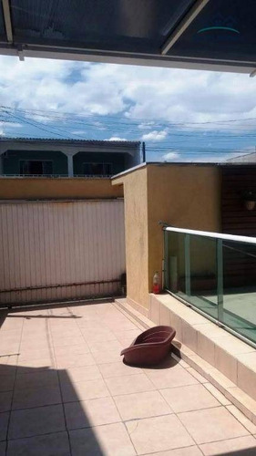 Imagem 7 de 30 de Sobrado Com 2 Dormitórios(02 Suítes)piscina,churrasqueira,lareiras,ar Cond.,02 Vagas À Venda, 100 M² Por R$ 465.000 - Cidade Industrial - Curitiba/pr - So0311