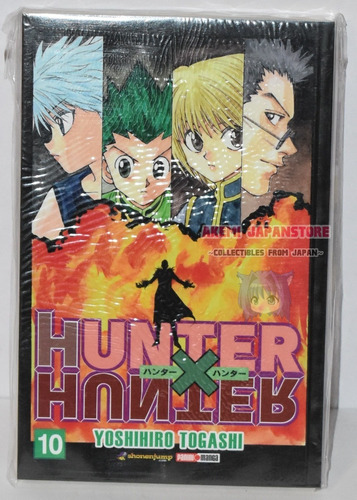 Hunter X Hunter # 10 - Panini - Manga