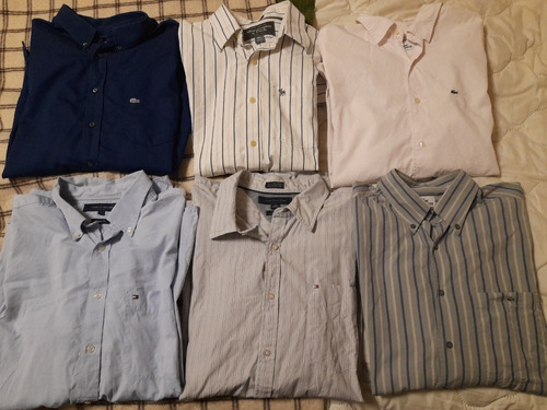 Camisas Lacoste, Tommy Hilfiger, Hollister, Abercrombie Etc