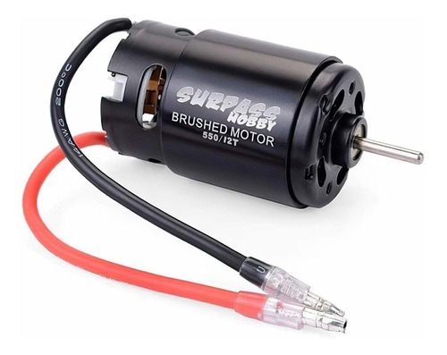 Globact Rc Car Motor 550 12t Brushed Motor For Rc 1/10 Short