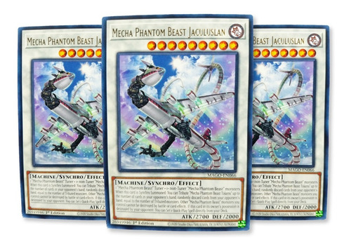 Yugi-oh! Mecha Phantom Beast Jaculuslan Mago-en066 Rare