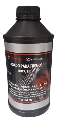 Liquido De Frenos Dot3 Original Toyota