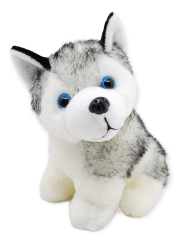 Peluche Perro Husky Haspy Con Sonido 25 Cm