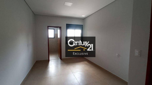 Imagem 8 de 9 de Sobrado Com 3 Suítes À Venda, 284 M² Por R$ 1.700.000 - Condomínio Residencial Milano - Indaiatuba/sp - Ca1101