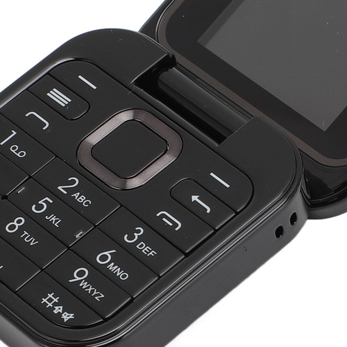 Flip Phone, Mini 2g Flip Cell Phone 2 Tarjeta Sim Teléfono Celular Para Personas Mayores Con Linterna Led, Cámara Trasera Hd, Radio Fm, Lista Negra,