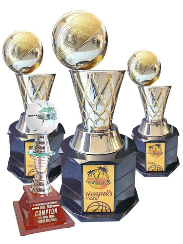 Trofeos De Basquetbol Canasta Balón 
