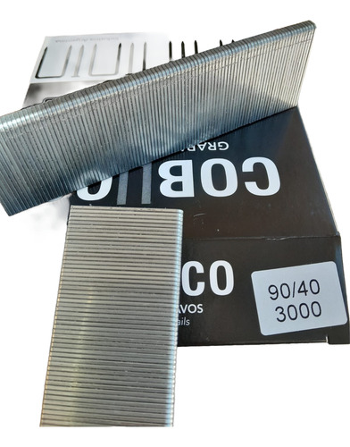 Grampas Cobuco 90 / 40 Unidades 3000 5.7mm Plateado