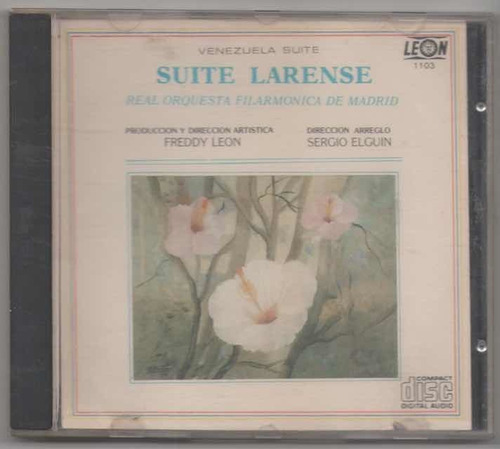 Suite Larense. Orq. Vzla Suite  Cd Original Usado Qqb. Mz.