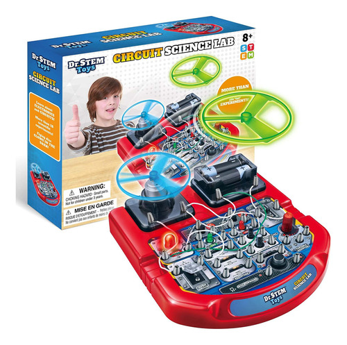 Dr. Stem Toys Placa De Circuito Para Niños, Divertido Kit .