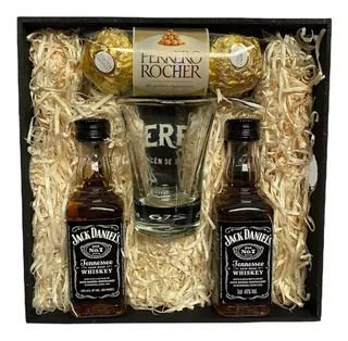 Kit 2 Whisky Jack Daniels + Shot + Chocolates - Perez Tienda