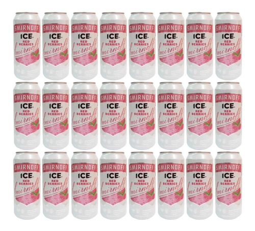 Smirnoff Ice Red Berries 473 Ml Pack X24 Oferta Fullescabio