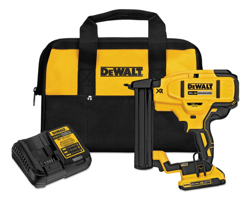 Dewalt 20v Max* Kit De Grapadora De Corona Estrecha, 18ga (.