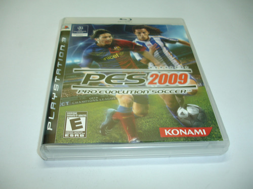 Pro Evolution Soccer 2009 Pes 2009 Ps3 Mídia Física