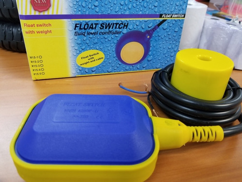 Flotante Electrico 2 Metros Cable Tanques Agua
