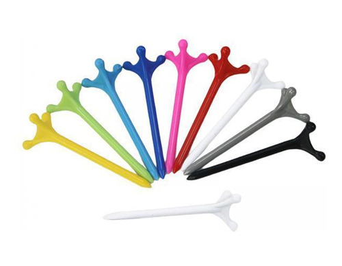 2 0pcs 3.2inch Golf Tees Ball Holder Golf Practicar Fly Ball