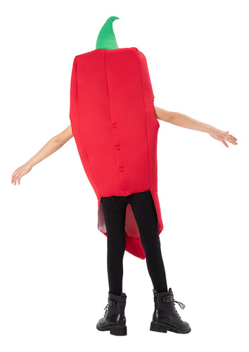 Disfraz De Chile Y Pimiento Rojo Con Verduras Traje De Espo