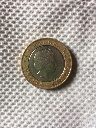Moneda Two Pounds 2015 