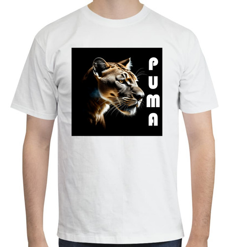 Playera Puma - Animales - Moda - Cuello Redondo