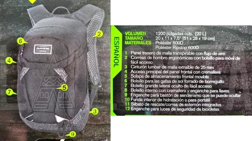 Dakine canyon 20 hot sale
