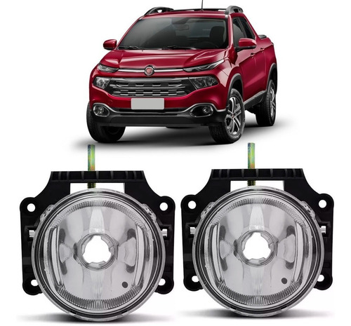 Farol Milha Neblina Fiat Toro 2016 2017 2018