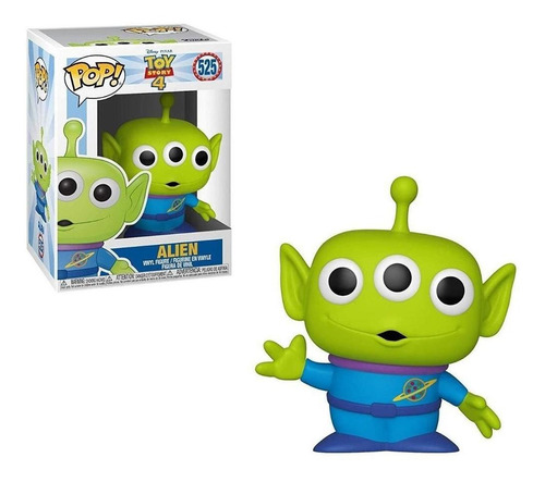 Boneco Funko Pop Disney Alien 525 Toy Story Desenho Pixar 