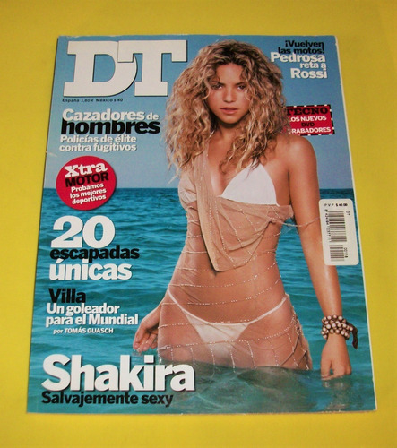 Shakira Revista Dt Gael Garcia Laura Harring Iker Casillas