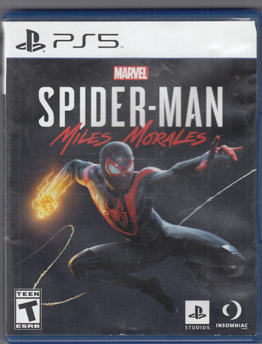 Spider-man Miles Morales Juego De Ps5 Original Usado Qqs.