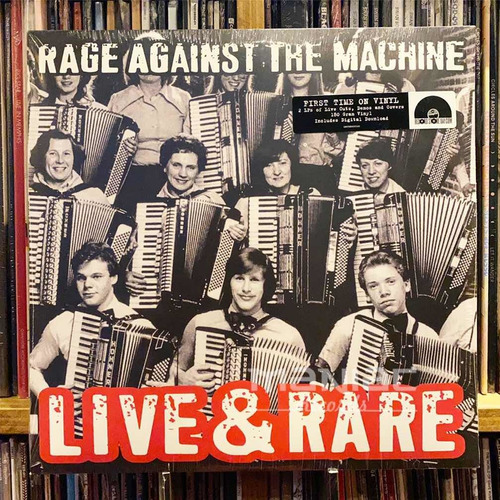 Rage Against The Machine Live & Rare 2 Vinilos Rsd
