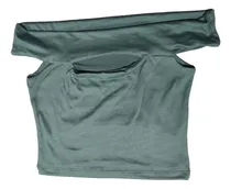 Comprar Top Escote Abertura Solapa En Hombros De Modal Soft