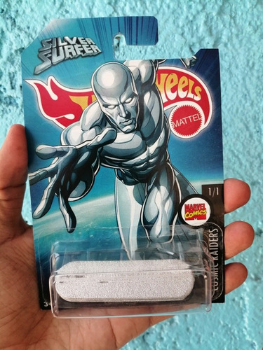 Tabla Del Silver Surfer Custom Hot Wheels