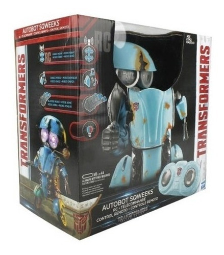 Transformers Autobot Sqweeks Robot Control Remoto Hasbro