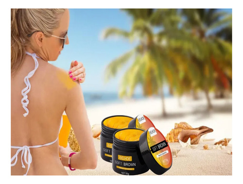 Cinta adhesiva para bronceado Genérica bronzeador kit natural de 1mm de espesor x 2 unidades