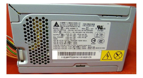 Fuente De Poder Lenovo  Ibm X3200m2 39y7329 400 Watts X3400