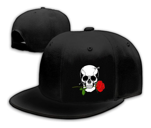 Calavera Tijeyi Con Flores, Sombrero, Esqueleto, Rosa, Pico