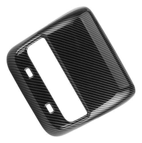 Adhesivo De Ventilación Trasera, Estilo Fibra De Carbono, Mo