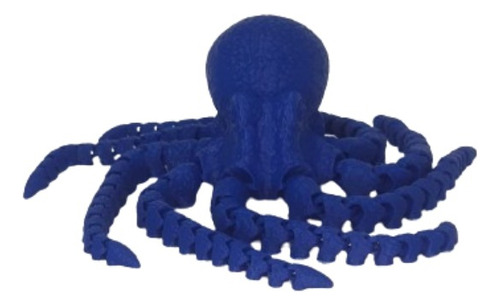 Pulpo Estilo Realista 3d Juguete Articulado Flexible