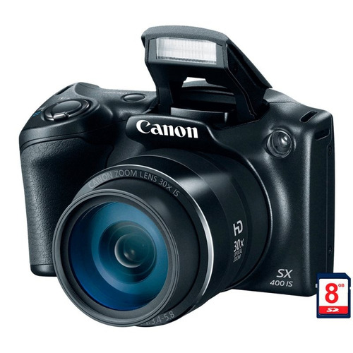 Câmera Digital Canon Powershot Sx400is 16 Mp Lcd 3  Zoom Ópt