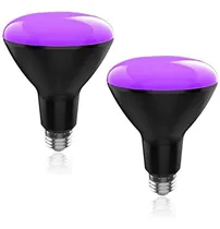Comprar Bombillas De Luz Led Uv Negra 15w (equivalente A 100w) Br30 