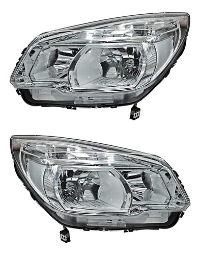 Par De Faros Chevrolet S10 16