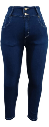 Jeans Pantalon Tallas Extra Corte A Cintura Estrech Dalya