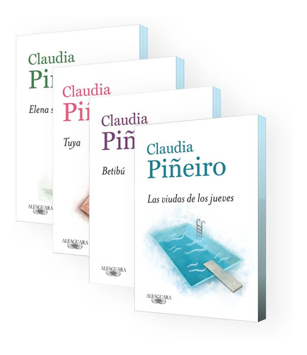 Clarín Colección Claudia Piñeiro Set De 4 Libros