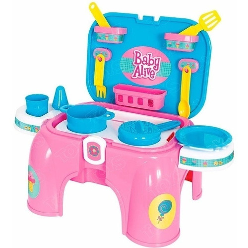 Baby Alive Kit Cozinha Cotiplas Hasbro Brinquedos Menina