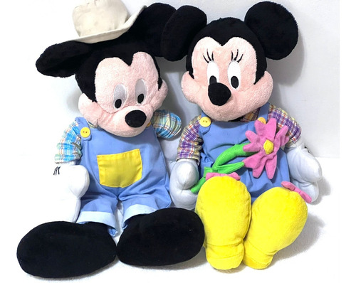 Peluche Mickey Y Minnie Mouse Disney Originales 40 Cm X Lote