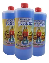 Comprar Agua Espiritual Santa Muerte 7 Colores, 7 Potencias ( 3 Pz)