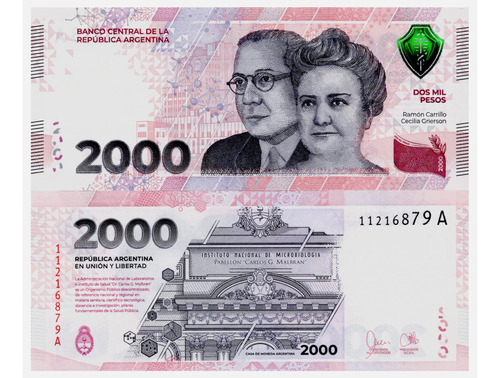Argentina - 2.000 Pesos - Año 2023