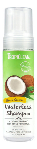 Tropiclean Shampoo En Espuma Para Perros 220ml Fragancia Coco Hipoalergénico