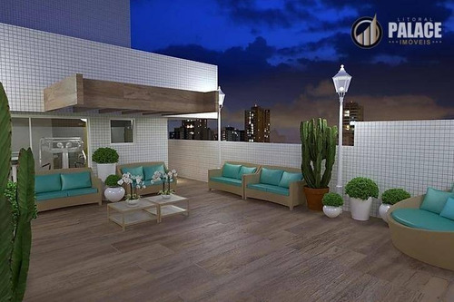 Imagem 13 de 30 de Apartamento Com 1 Dormitório À Venda, 44 M² Por R$ 246.125,00 - Vila Guilhermina - Praia Grande/sp - Ap2871